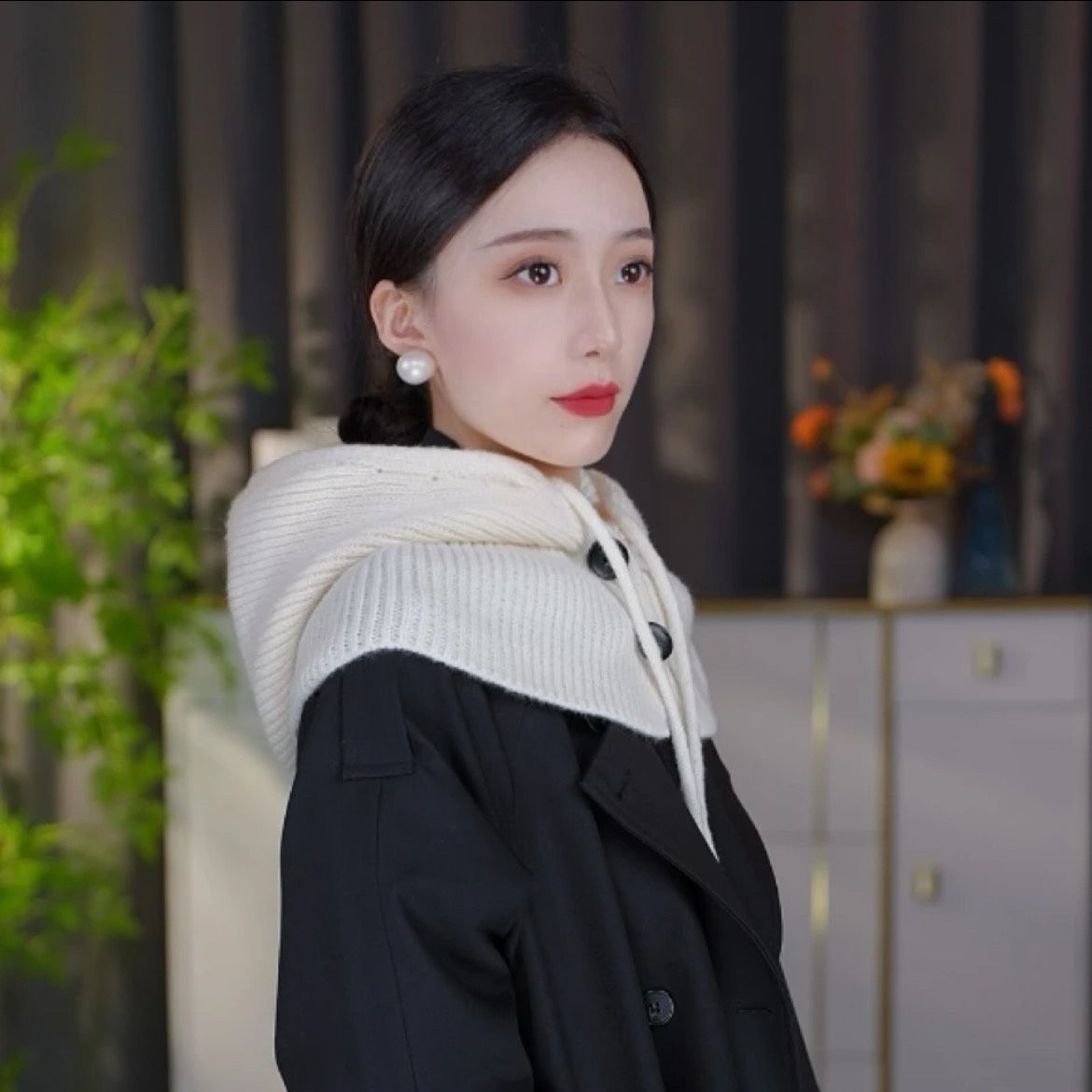 SKU05_颜色_纽扣帽-米